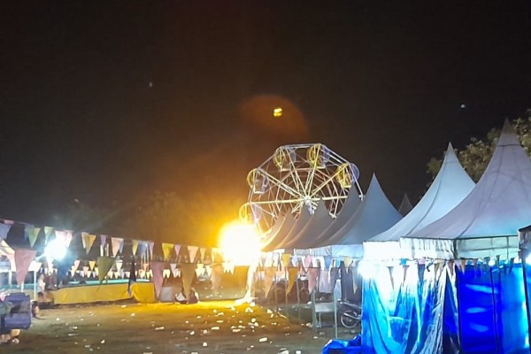 Bocah Asal Tuban Terbakar Saat Naik Komedi Putar di Pasar Malam