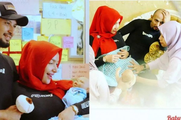 9 Potret Roro Fitria Latihan Persalinan Normal, Calon Mommy!