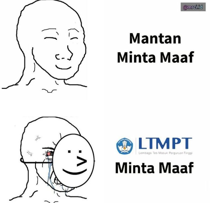 10 Meme Pengumuman Sbmptn 2022 Sedih Hingga Bahagia