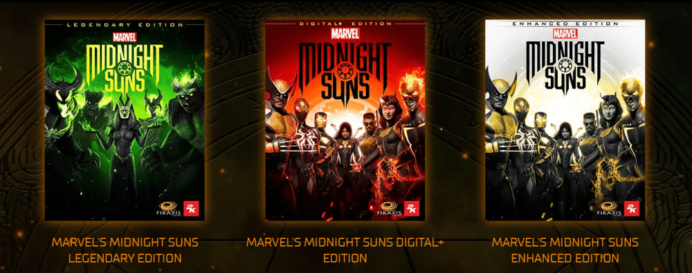 Marvels Midnight Suns Digital Edition. Marvel Midnight игра 2022. Marvel's Midnight Suns enhanced Edition ps4.