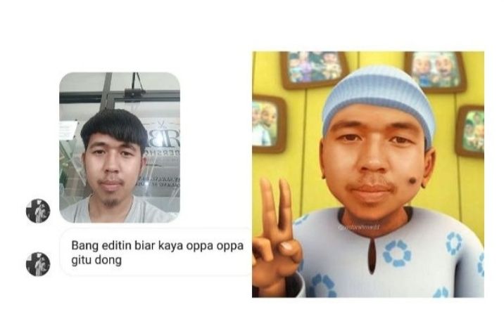 10 Hasil Editan Foto Netizen Ini Bikin Ngakak Guling Guling