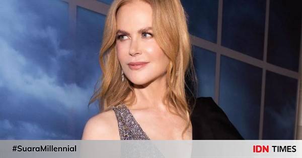 Potret Terkini Nicole Kidman Yang Charming Di Usia 55 Tahun