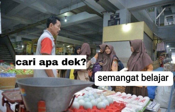 11 Meme Pedagang dan Pembeli Kocak, Stres Hilang!