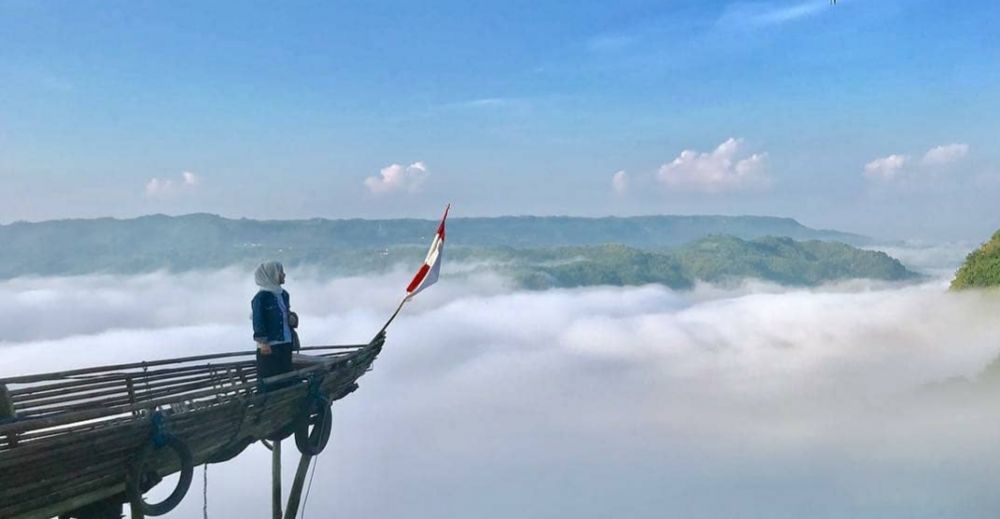 5 Tempat Wisata Negeri Atas Awan di Yogyakarta, Bak Surgaloka