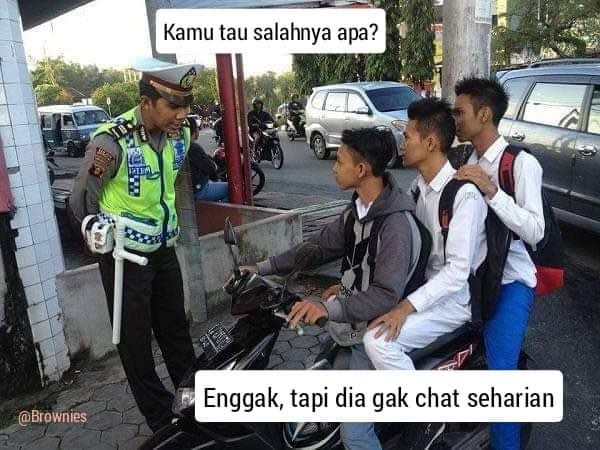 9 Meme Lucu Saat Diinterogasi Polisi