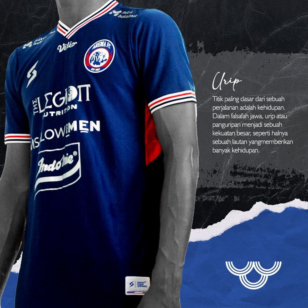 Luncurkan Jersey Baru, Arema FC Bawa Filosofi Urip, Urap, Urup  