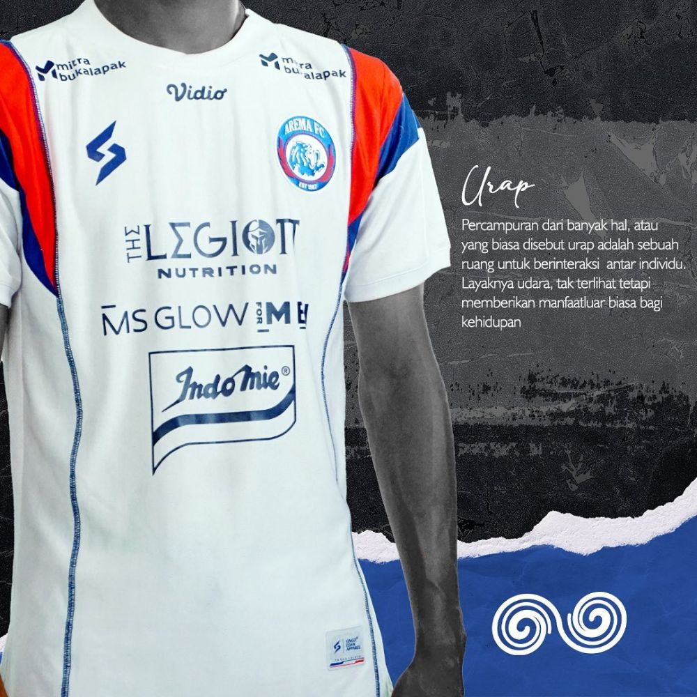 Luncurkan Jersey Baru, Arema FC Bawa Filosofi Urip, Urap, Urup  