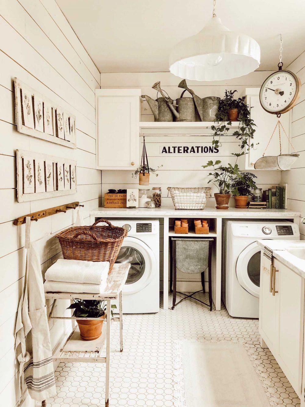 9 Inspirasi Desain Mini Laundry Room, Sempit Gak Masalah!