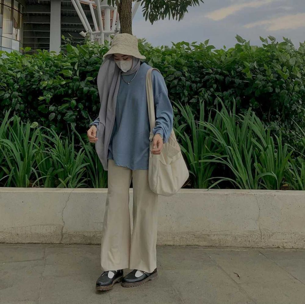 11 Inspirasi Ootd Kece Ala Korean Style Untuk Para Hijabers