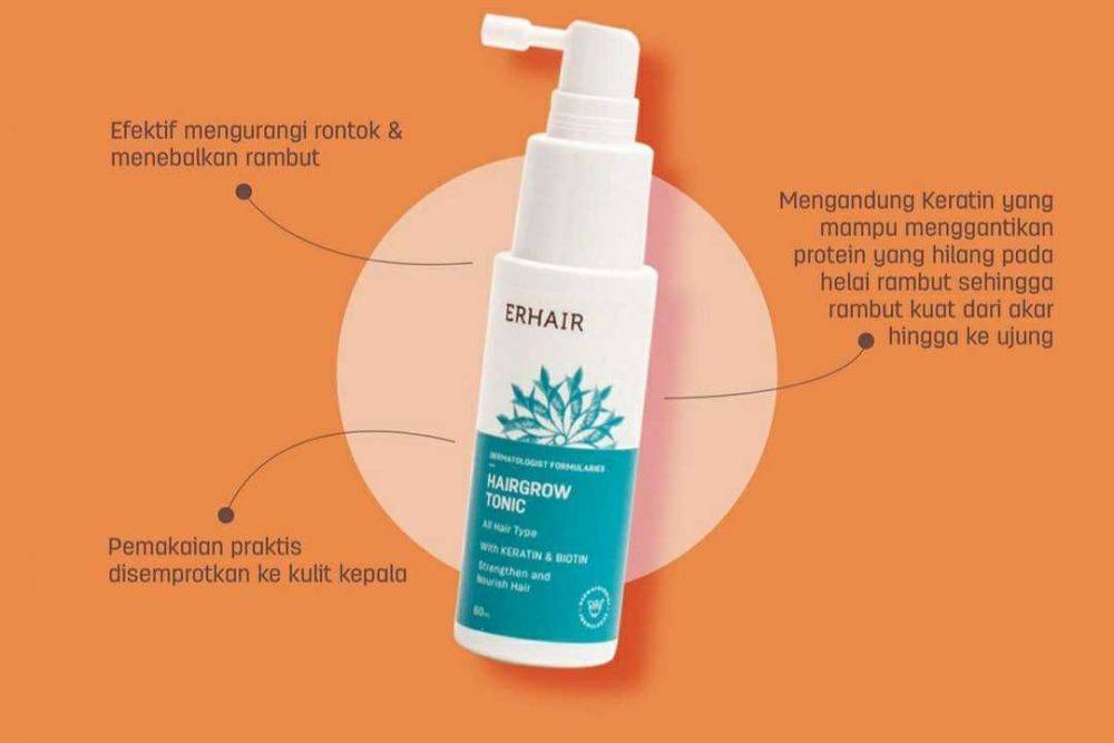 5 Rekomendasi Hair Tonic Yang Bikin Rambut Cepat Panjang