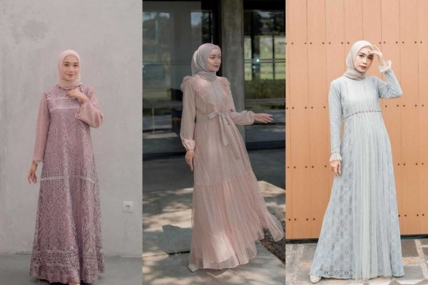 10 Ide Dress Outfit Kondangan ala Uwie Mariska, Anggun dan Elegan