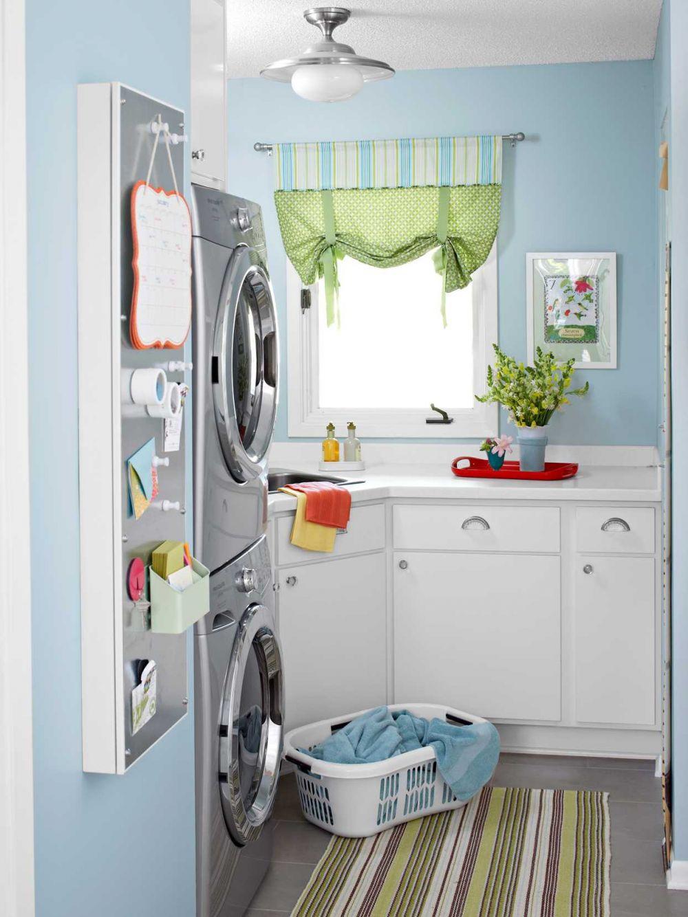 9 Inspirasi Desain Mini Laundry Room, Sempit Gak Masalah!