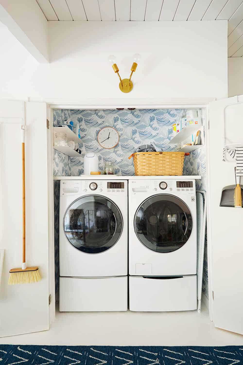 9 Inspirasi Desain Mini Laundry Room, Sempit Gak Masalah!