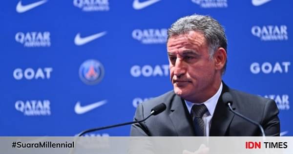 Diduga Rasis, Pelatih PSG Christophe Galtier Ditahan Polisi