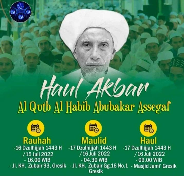 Haul Habib Abu Bakar Assegaf di Gresik Kembali Digelar
