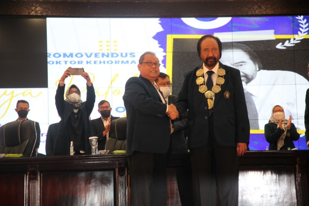 UB Berikan Gelar Doktor Honoris Causa ke Surya Paloh 