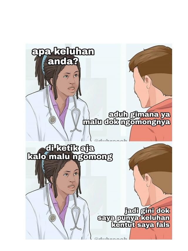 10 Meme Kocak Percakapan Dokter Dan Pasien