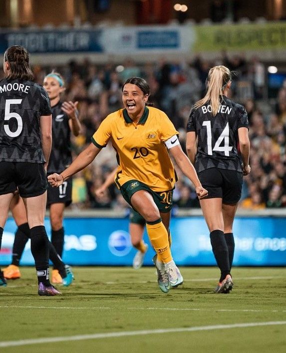 Sam Kerr, Pemain Bola Perempuan Pertama di Sampul Game FIFA
