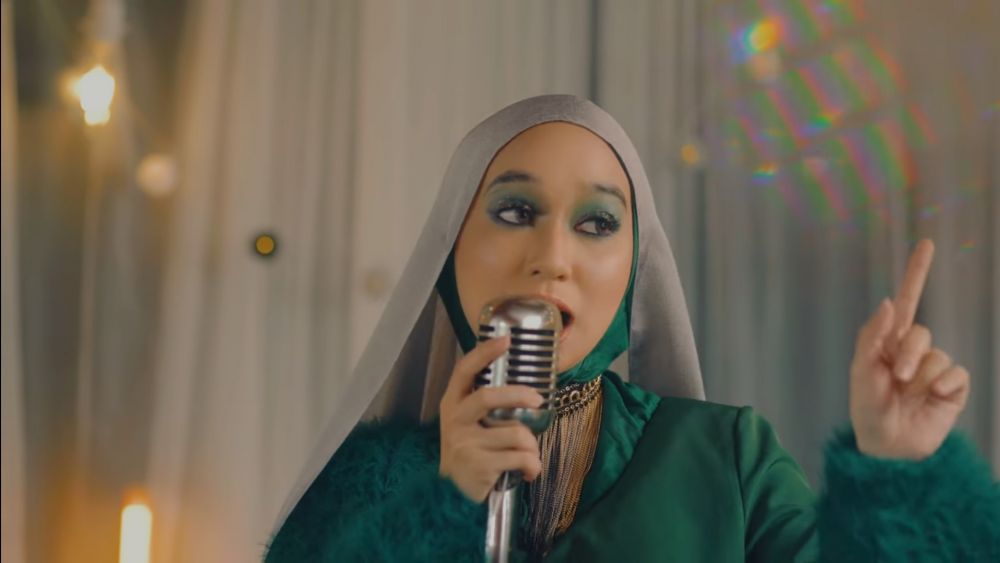 Potret Nuha Bahrin Penyanyi Lagu Casablanca Yang Viral 