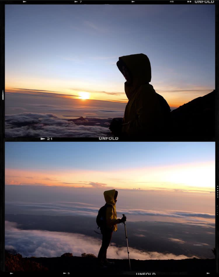 Senang Hiking Febby Rastanty Mendaki Gunung Rinjani