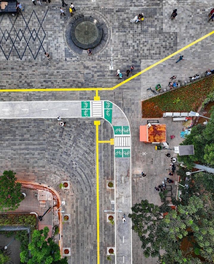 10 Potret Pedestrian Kota Tua Jakarta Terbaru Lebih Bersih 0896