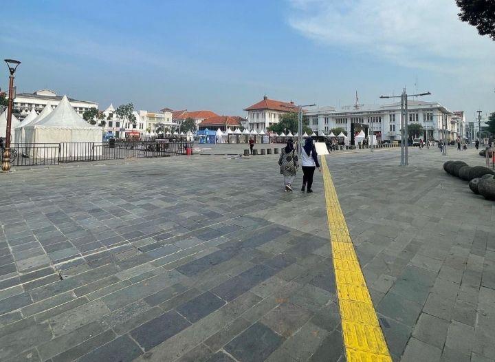 10 Potret Pedestrian Kota Tua Jakarta, Terbaru Lebih Bersih