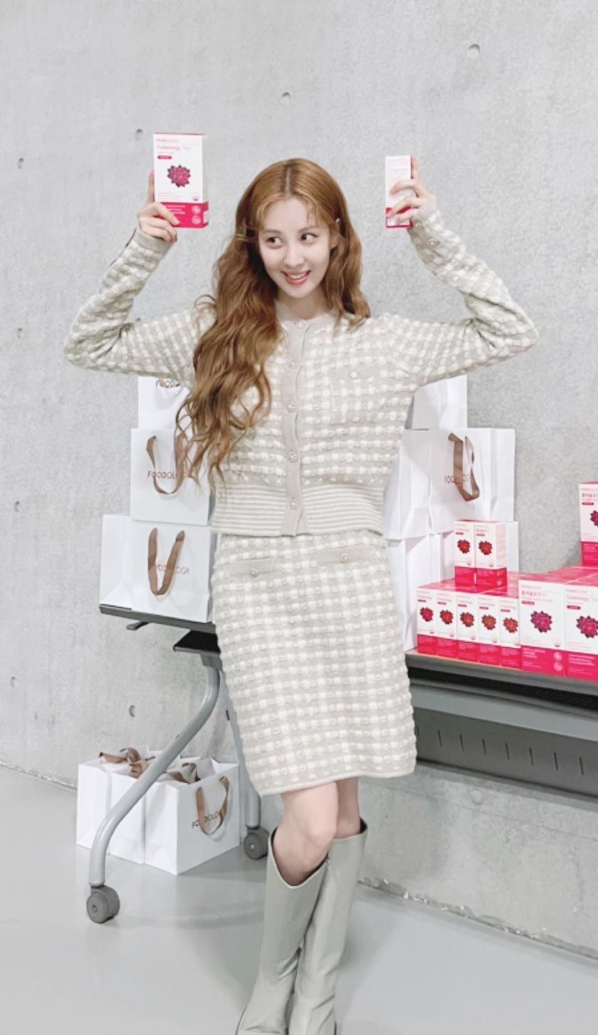 12 Inspirasi Outfit One Set ala Seohyun SNSD, Effortelss Tetap Kece