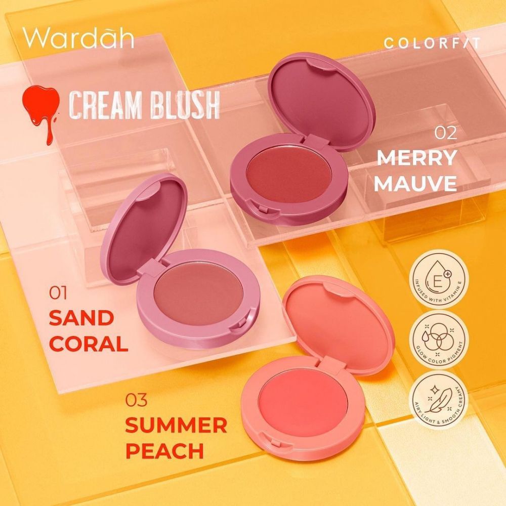 5 Rekomendasi Cream Blush Untuk Kulit