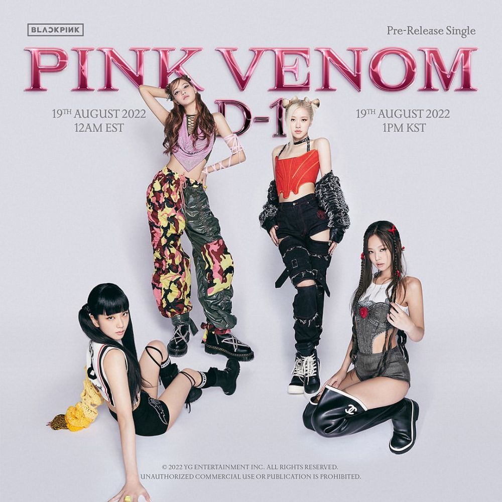 9 Serba-serbi Comeback BLACKPINK Pink Venom yang Rilis Hari Ini