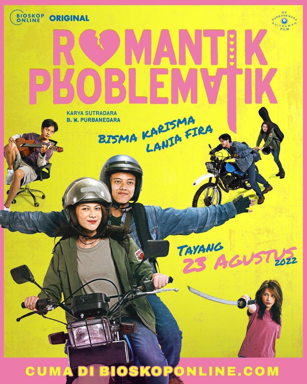 9 Fakta Film Romantik Problematik Comeback Akting Bisma 2153