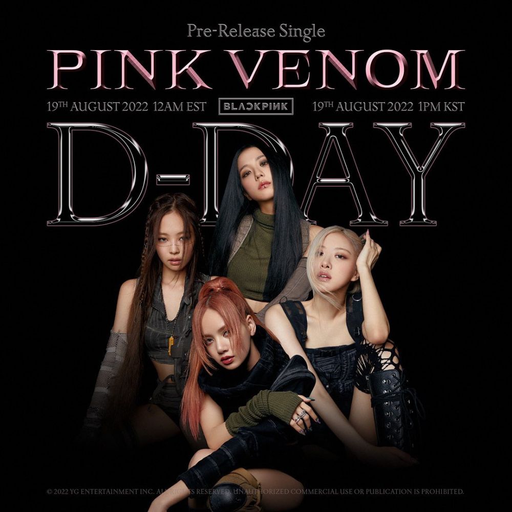 9 Serba-serbi Comeback BLACKPINK Pink Venom yang Rilis Hari Ini