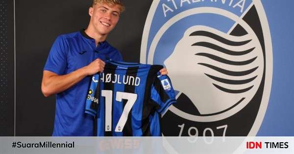 10 Fakta Rasmus Hojlund, Striker Baru Atalanta Asal Denmark