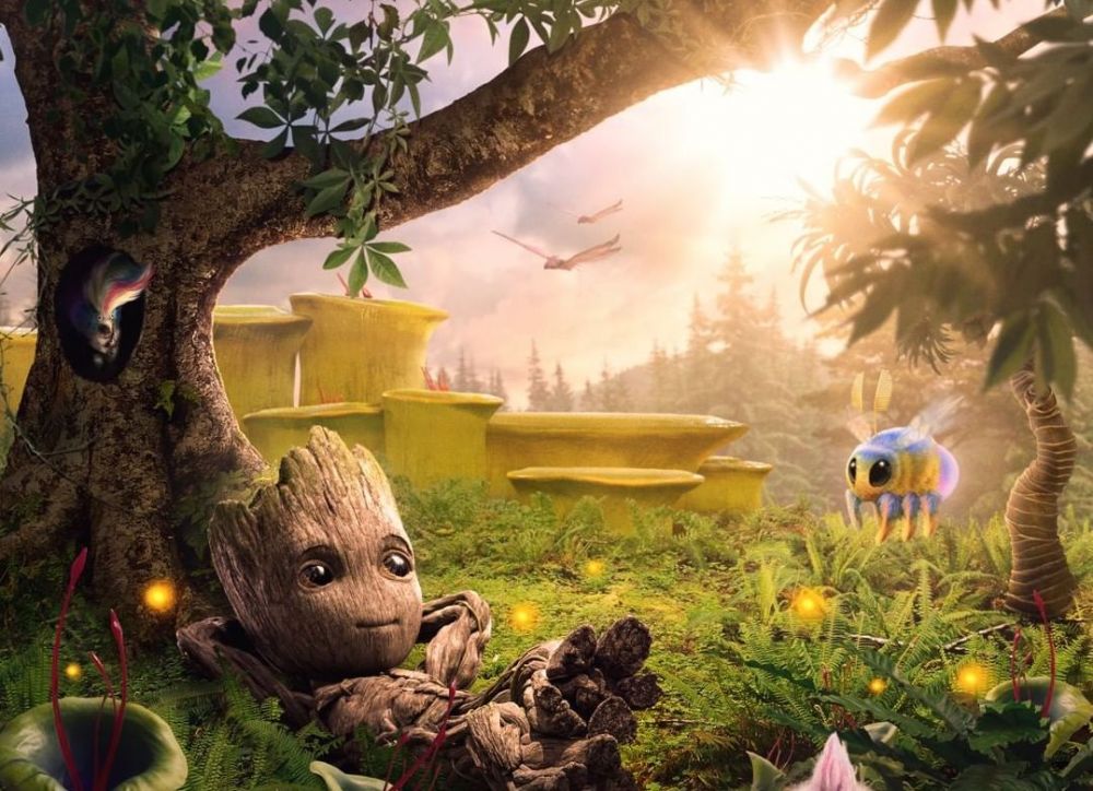 Sinopsis I Am Groot, Film Pendek tentang Petualangan Si Pohon Lucu