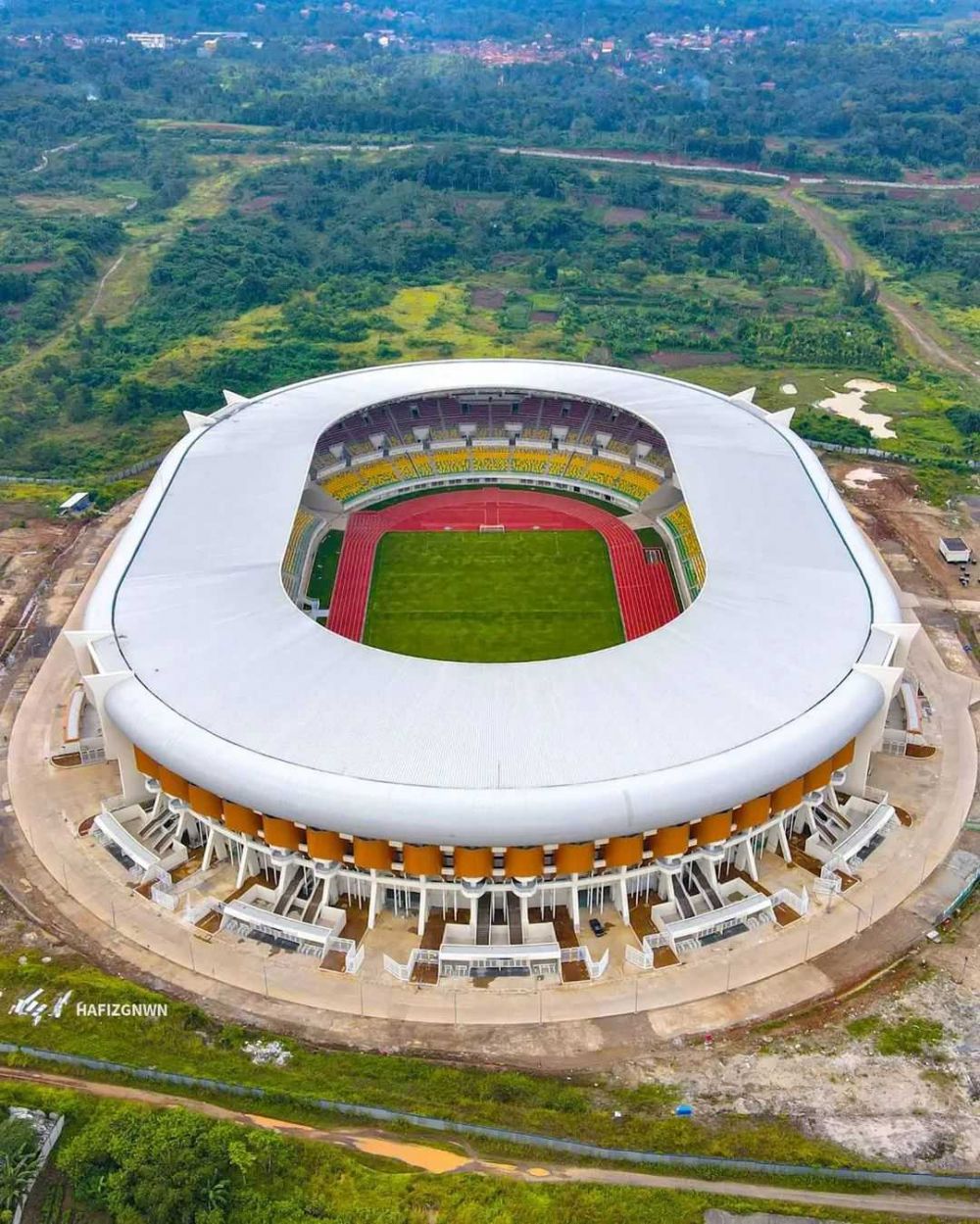 Dibuka Umum, 10 Potret Megah Banten International Stadium