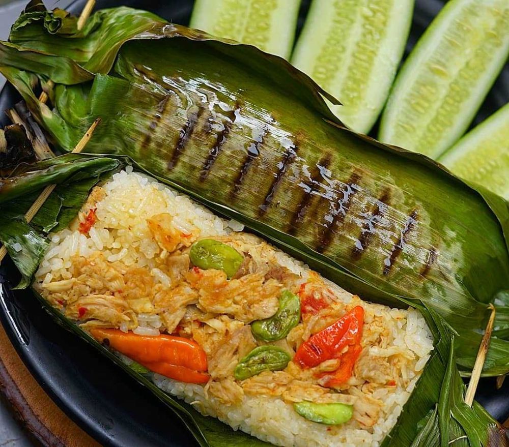 Resep Nasi Bakar Ayam Suwir Nikmatnya Bikin Ketagihan 0147