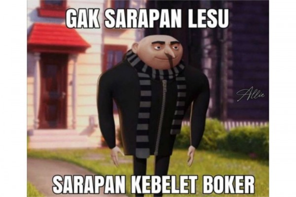 9 Meme Kocak Tentang Sarapan Bikin Pagimu Bersemangat