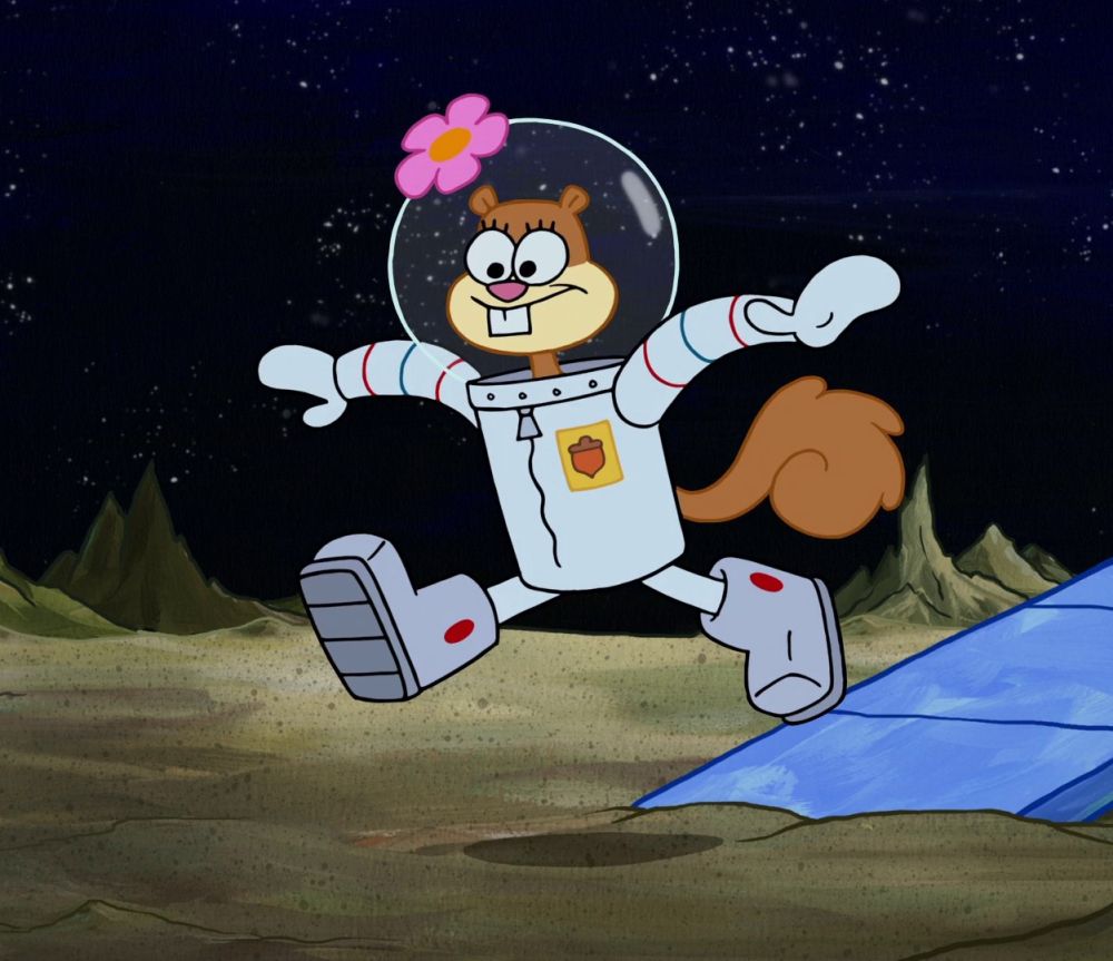 5 Pekerjaan Sandy Cheeks Selain Ilmuwan, Pernah Jadi Koki!