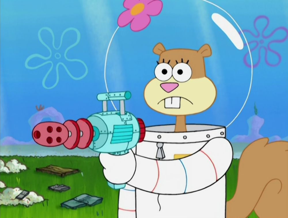 9 Alat Canggih Yang Pernah Diciptakan Oleh Sandy Cheeks 2133