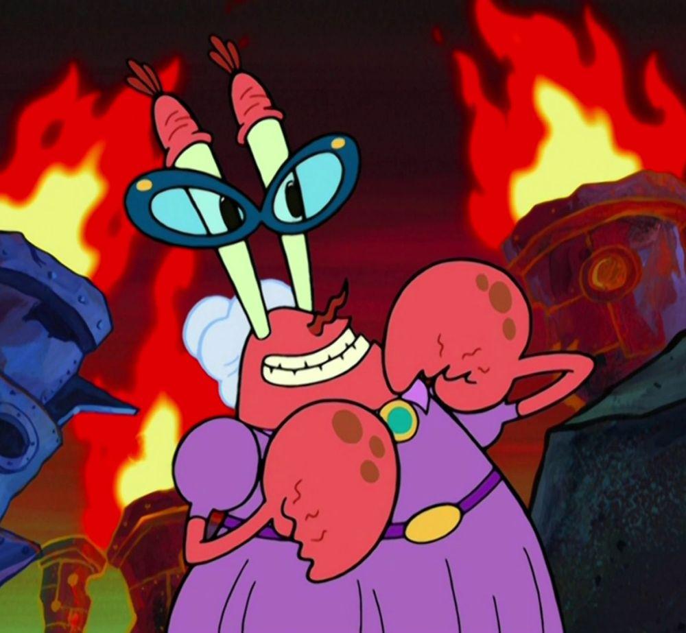 9 Fakta Betsy Krabs, Ibu Tuan Krab Ternyata Pacaran dengan Plankton