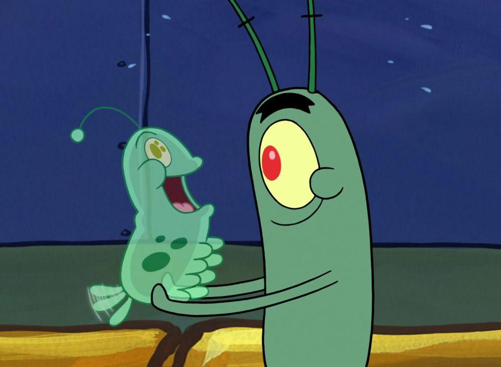 Hewan Peliharaan Plankton Di Spongebob