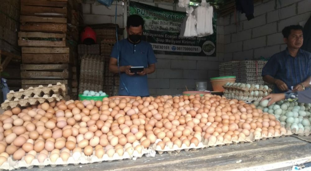 Naik Drastis, Harga Telur Ayam di Kota Serang Tembus Rp36 Ribu per Kg 