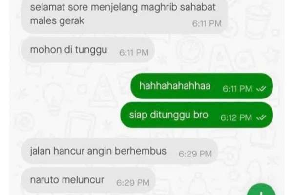 10 Chat Random Driver Ojol Dengan Penumpang, Bikin Ngakak!