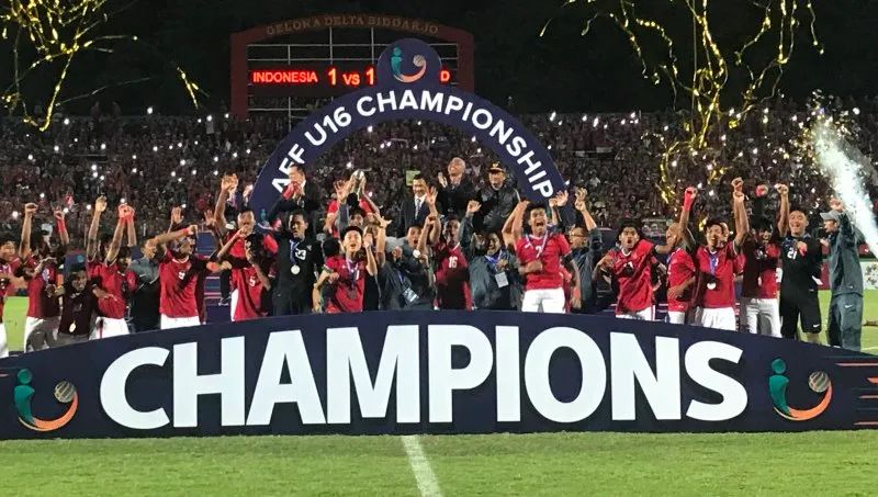 Gol Tunggal Kafiatur Antar Timnas Indonesia U-16 Jadi Juara 