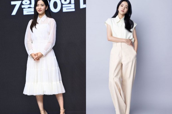 9 Ide Outfit Putih ala Kim Tae Ri yang Bikin Stunning dan Glowing.