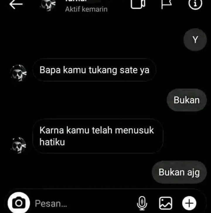 10 Chat Humor Gombal Ke Cewek Bikin Gagal Salting Ih