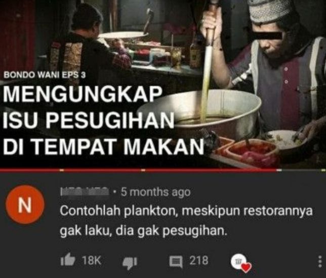 10 Komentar Random Warganet Di Youtube Ini Ngawur Tapi Lucu