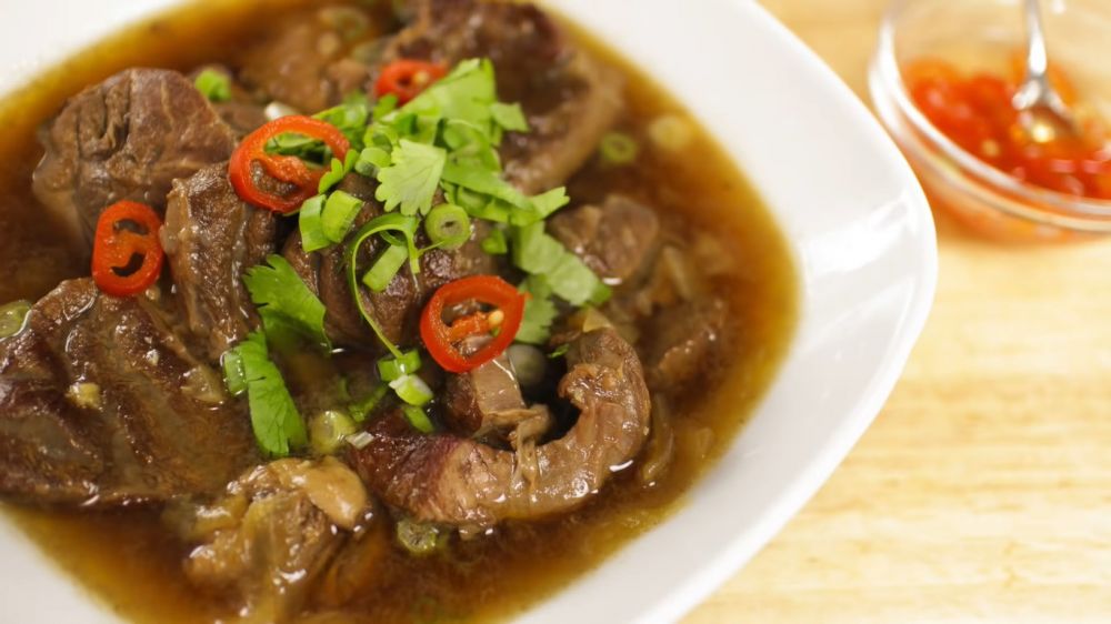 Kudapan Thailand dari Daging Sapi