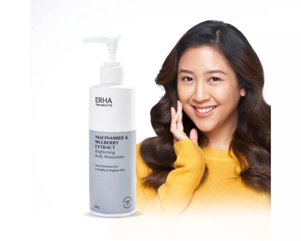 ERHA Truwhite Niacinamide & Mulberry Extract Brightening Body Moisturizer