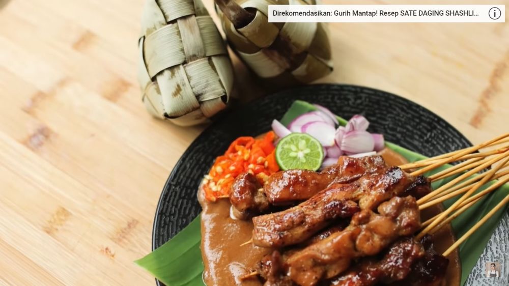 Resep Sate Ayam Khas Senayan ala Chef Devina, Empuk dan Meresap! 