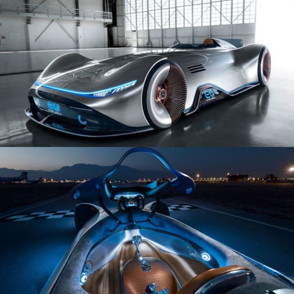 Mercedes Benz Vision EQ Silver arrow